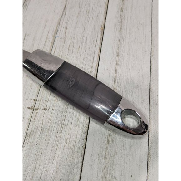 Cheese Slicer Planer Server Plane Stainless Steel Acrylic Handle 9 3/4" - Picture 2 of 6